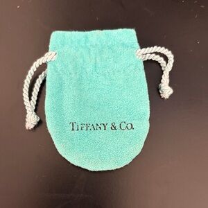 Tiffany & Co. Turquoise Drawstring Pouch
